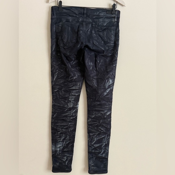 Paige Verdugo Ultra Skinny Crinkle Jeans Size 28 - Picture 4 of 9